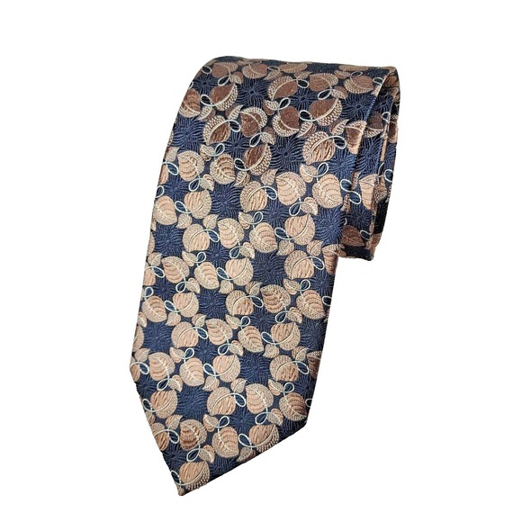 Jos. A. Bank Other - Jos. A. Bank Signature Collection Silk Tie - Brown & Black Leaf Pattern 3.5"